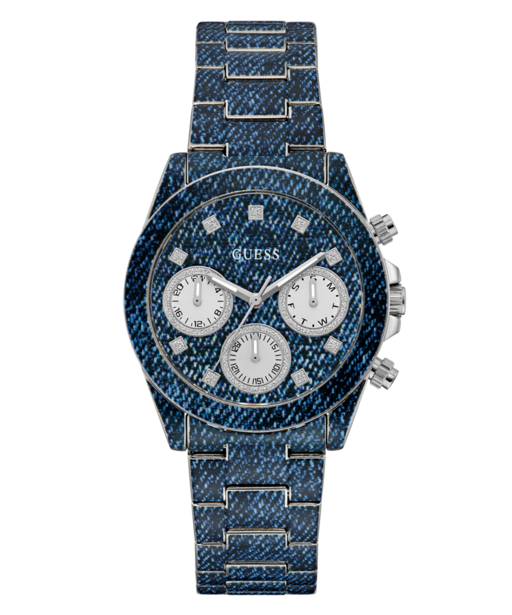 Guess Indigo Blue Round Dial Quartz Analog Women Watch