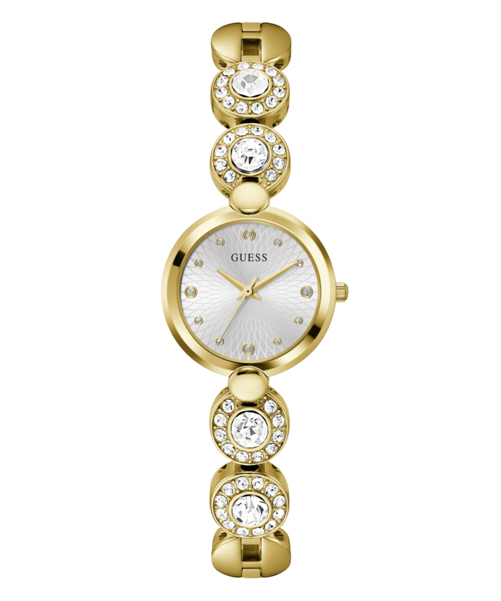 Guess Round 26mm Silver Dial Analog Women Watch - GW0757L2 Watch Guess