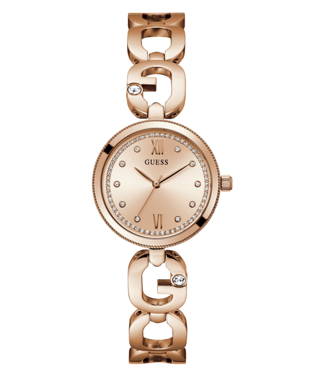 Guess Empower Rose gold Round Dial Quartz Analog Women Watch Watch Guess