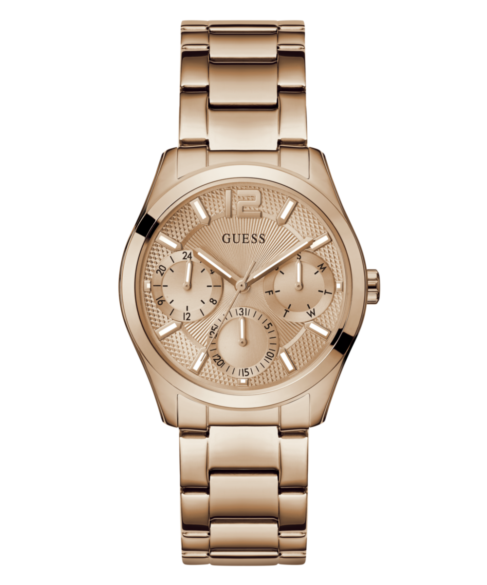 Guess Zoe Rose gold Round Dial Quartz Analog Women Watch