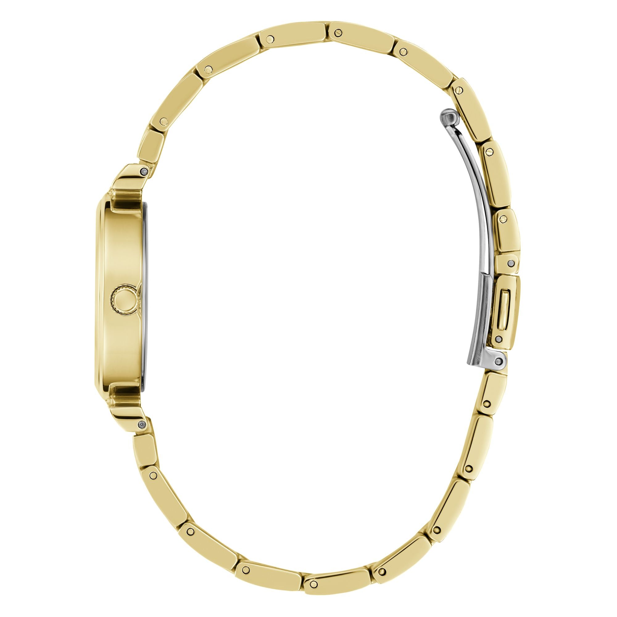 Guess Array Gold Round Dial Quartz Analog Women Watch