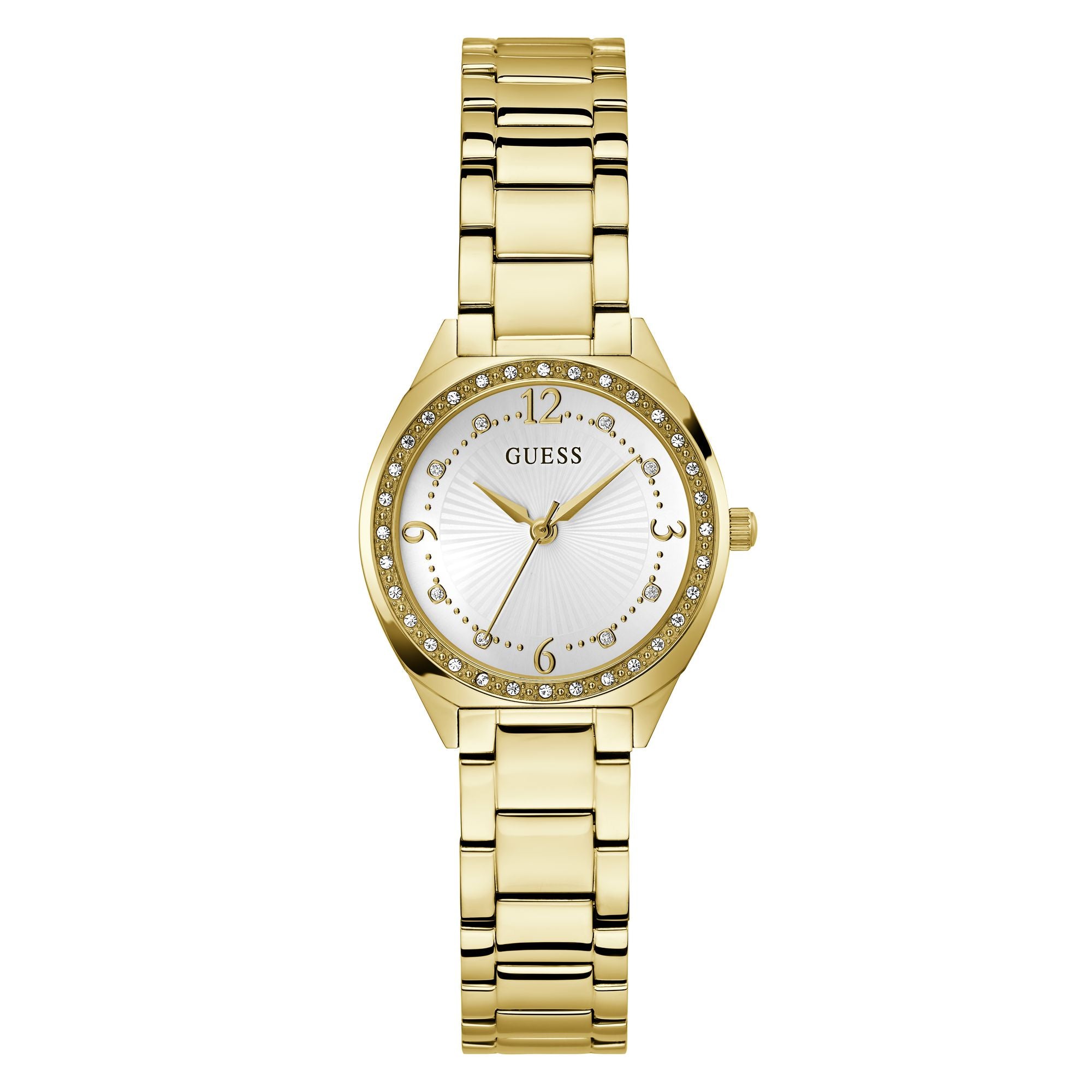 Guess Charlotte White Round Dial Quartz Analog Women Watch Watch Guess