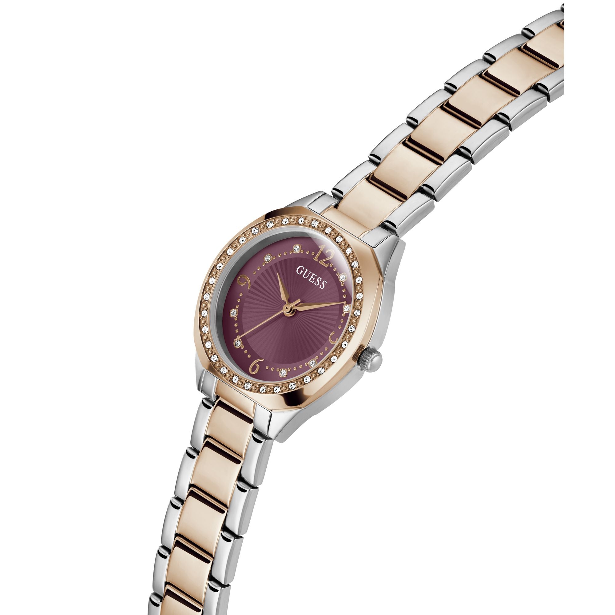 Guess Charlotte Purple Round Dial Quartz Analog Women Watch
