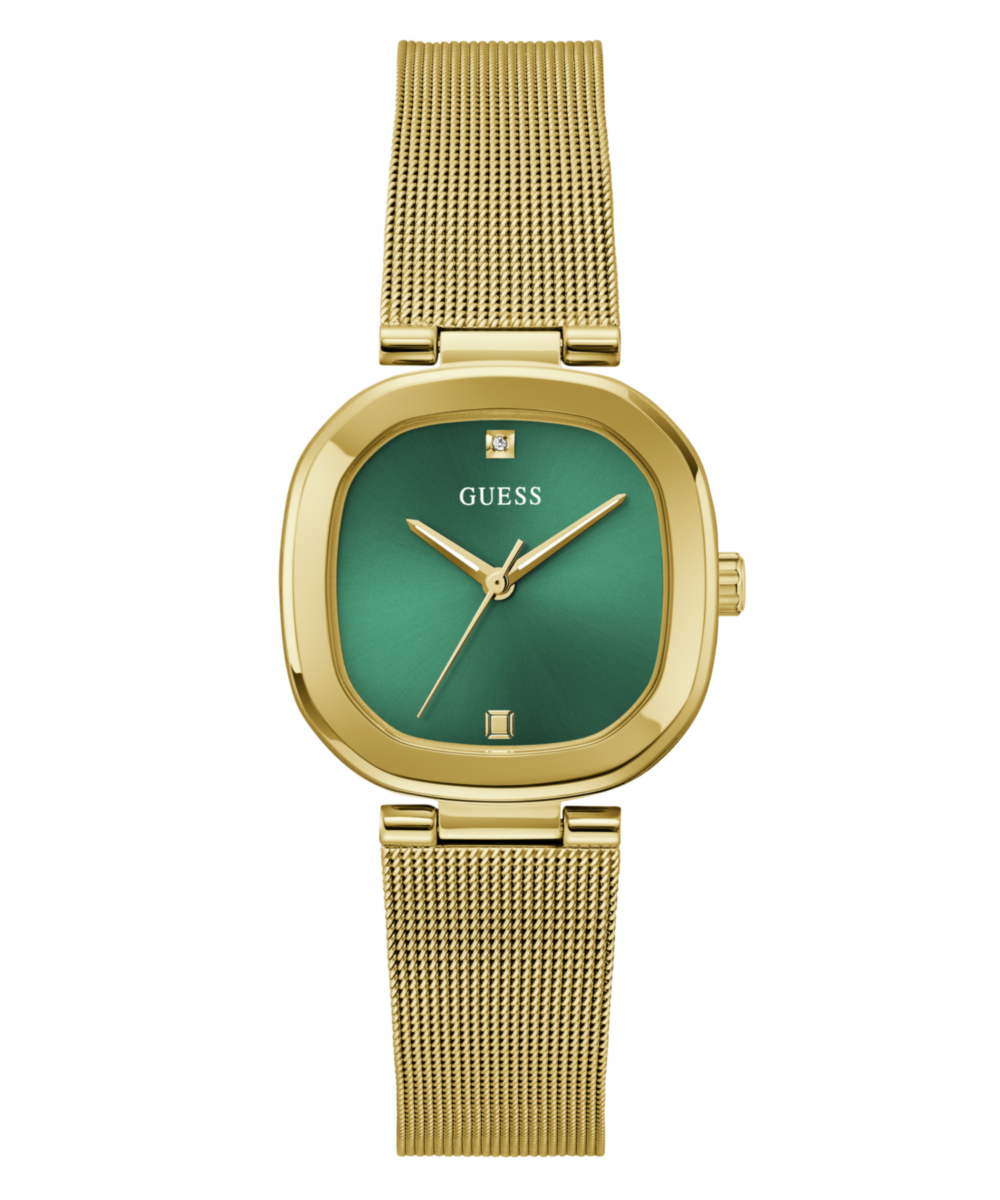 Guess Eve Green Round Dial Quartz Analog Women Watch Watch Guess
