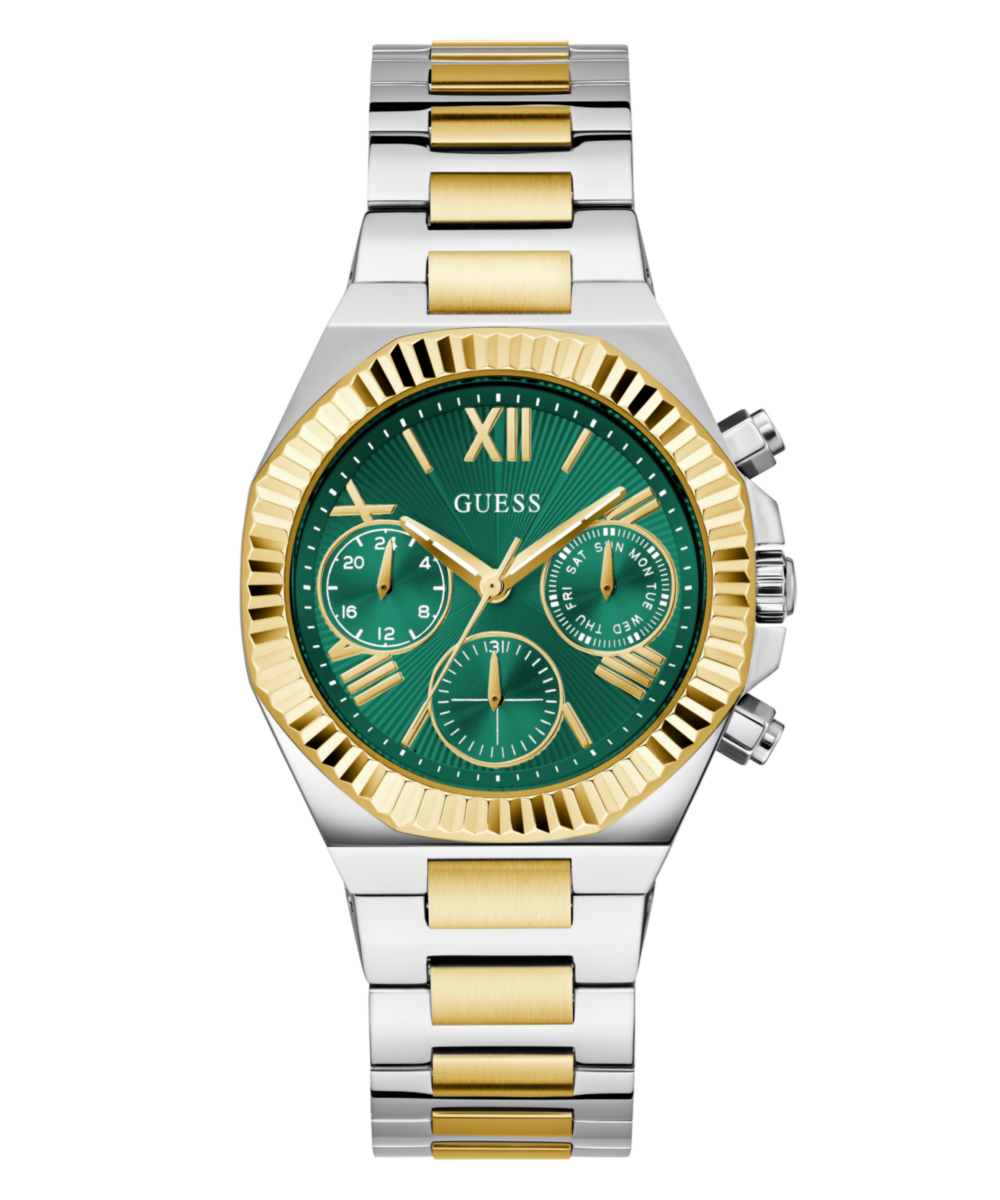 Guess Equality Green Round Dial Quartz Analog Women Watch