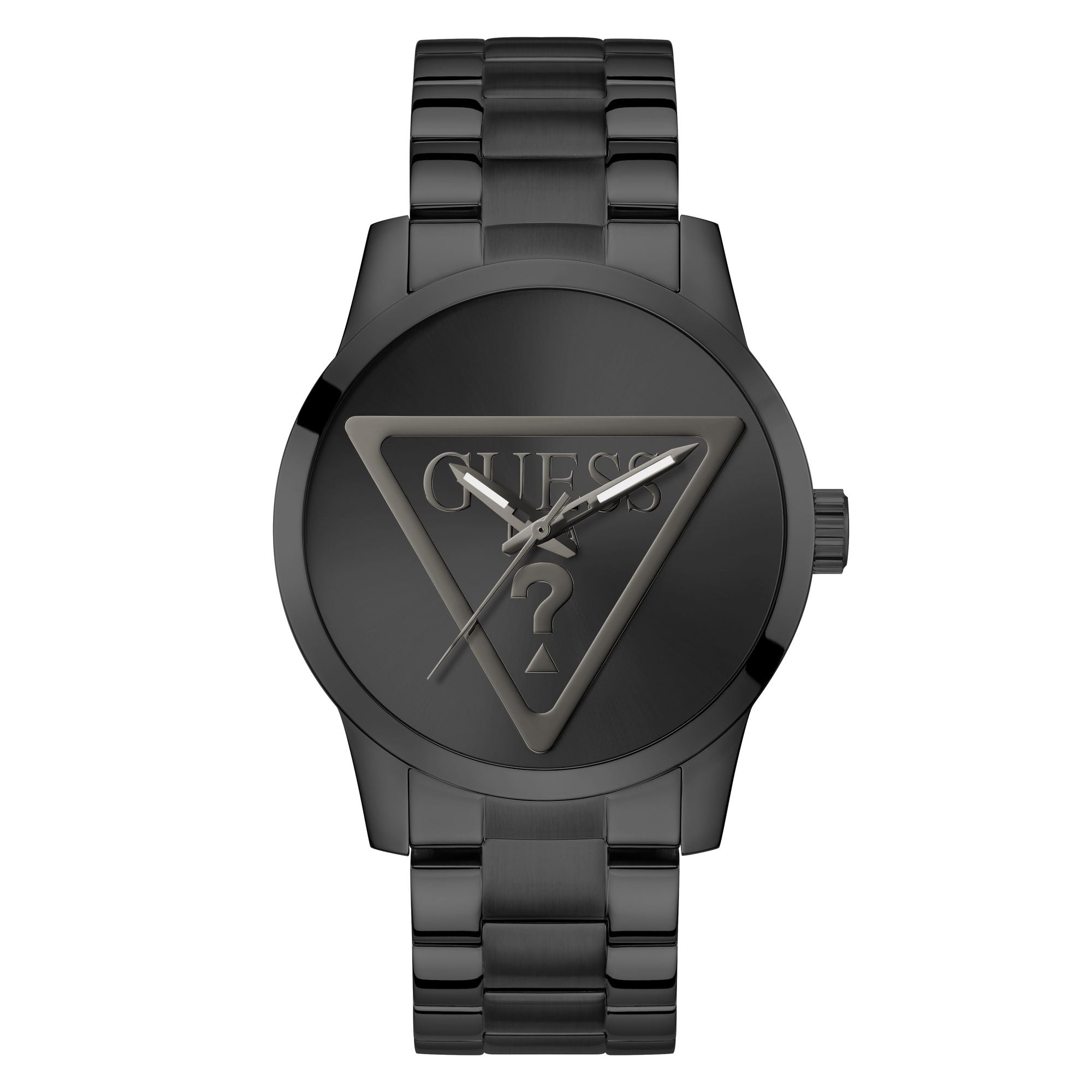 Guess Badge Black Round Dial Quartz Analog Men Watch