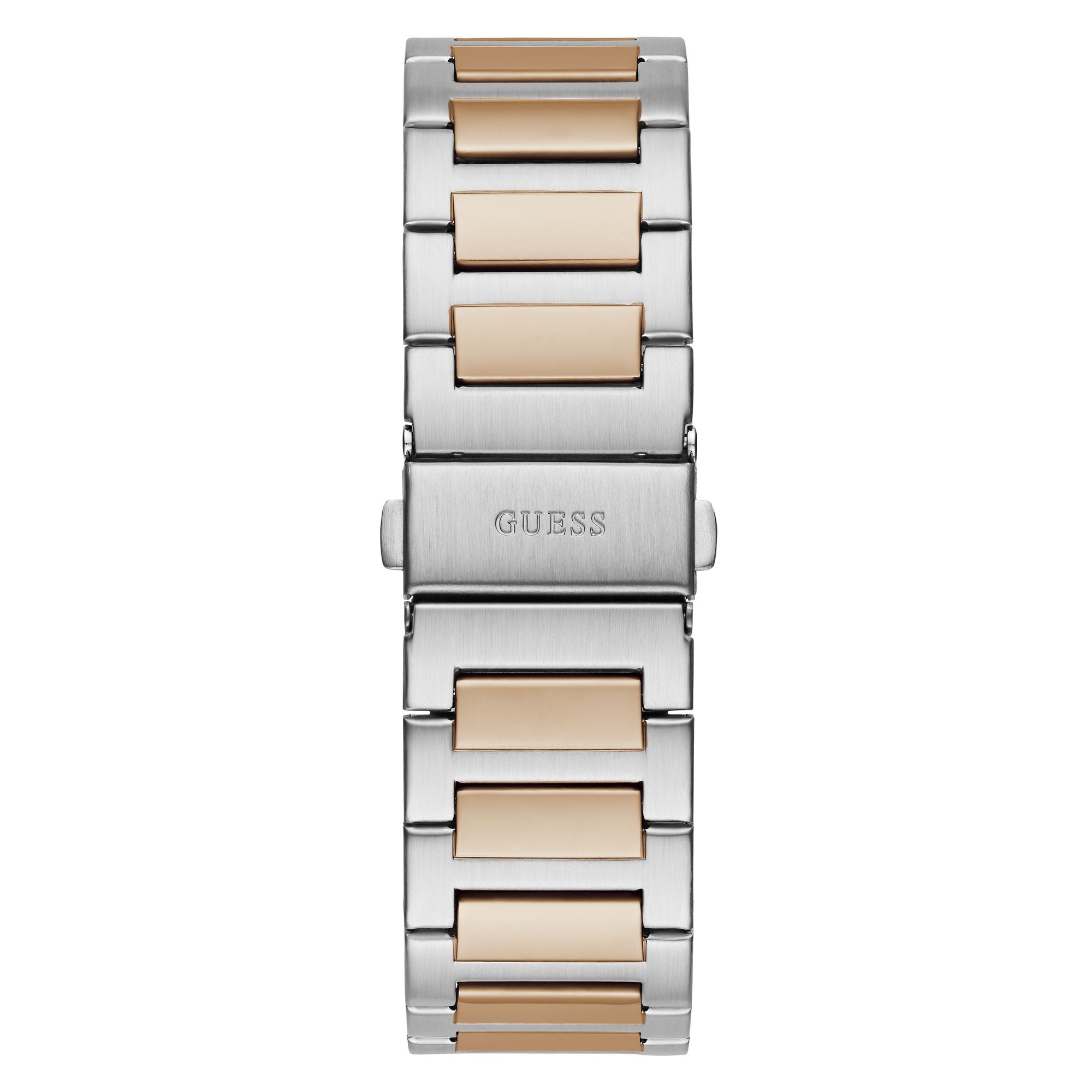Guess Vinyl Blue Round Dial Quartz Analog Men Watch