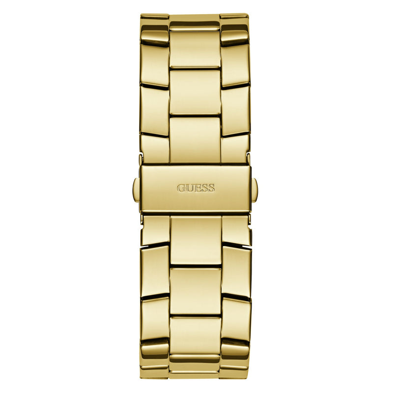 Guess Majestic Gold Round Dial Quartz Analog Men Watch Watch Guess
