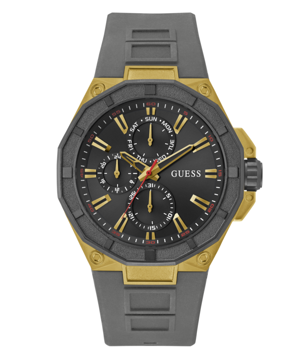 Guess R2 Black Round Dial Quartz Analog Men Watch Watch Guess
