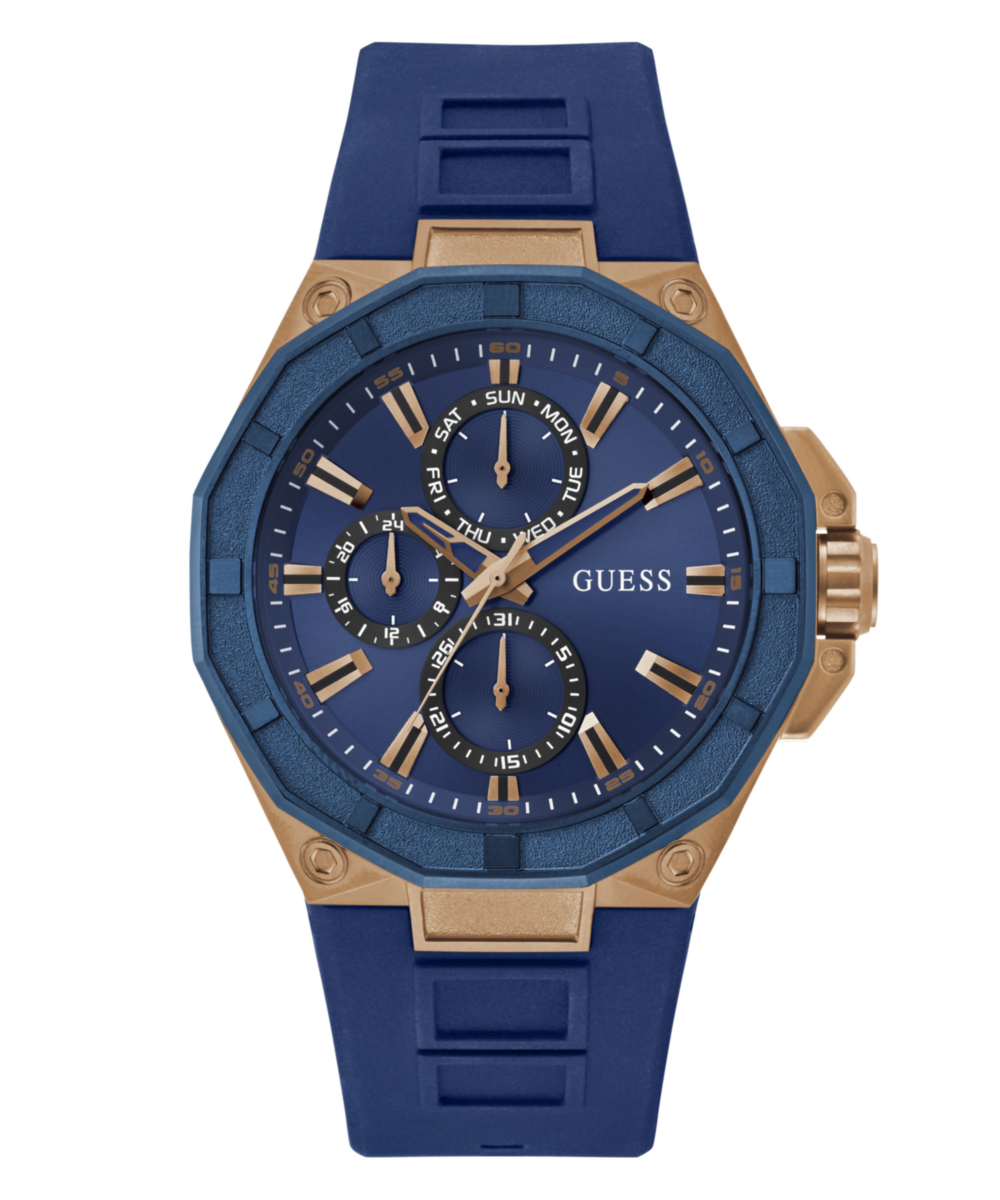 Guess R2 Blue Round Dial Quartz Analog Men Watch