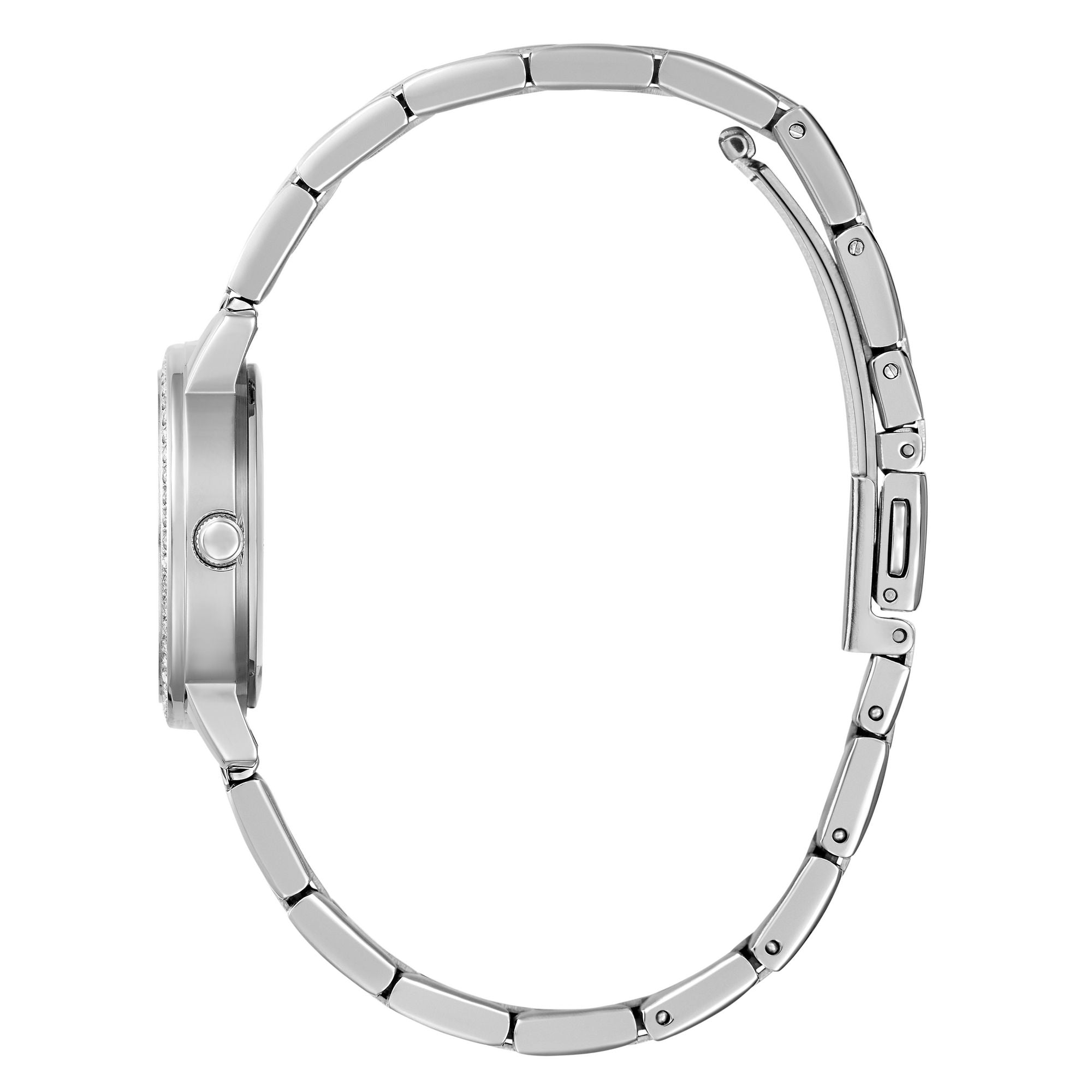 Guess Melody Silver Round Quartz Women Watch Watch Guess