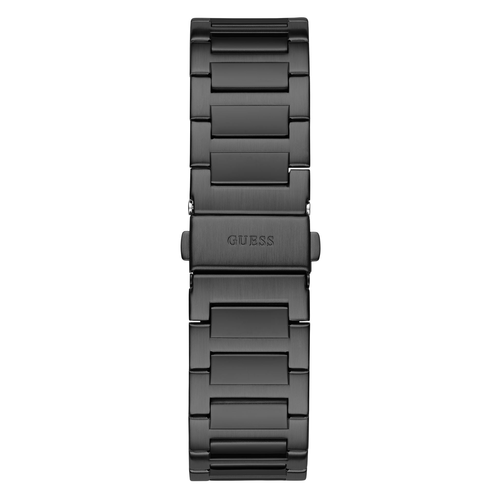 Guess Vinyl Black Round Dial Quartz Analog Men Watch