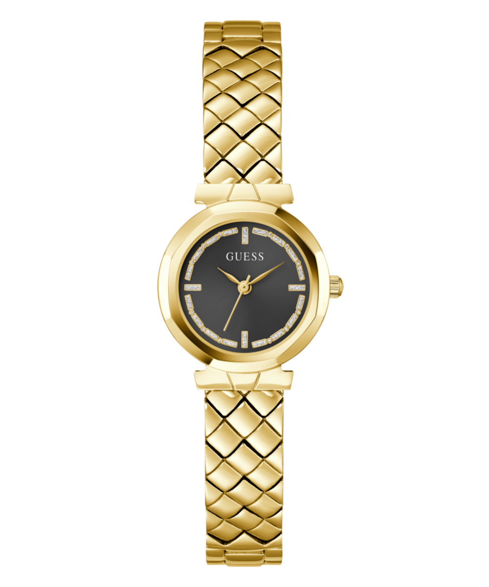 Guess Mini Rumour Black Round Dial Quartz Analog Women Watch