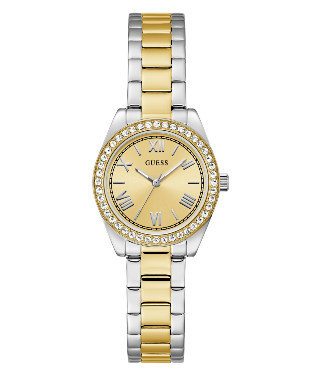 Guess Mini Luna Champagne Round Dial Quartz Analog Women Watch Watch Guess