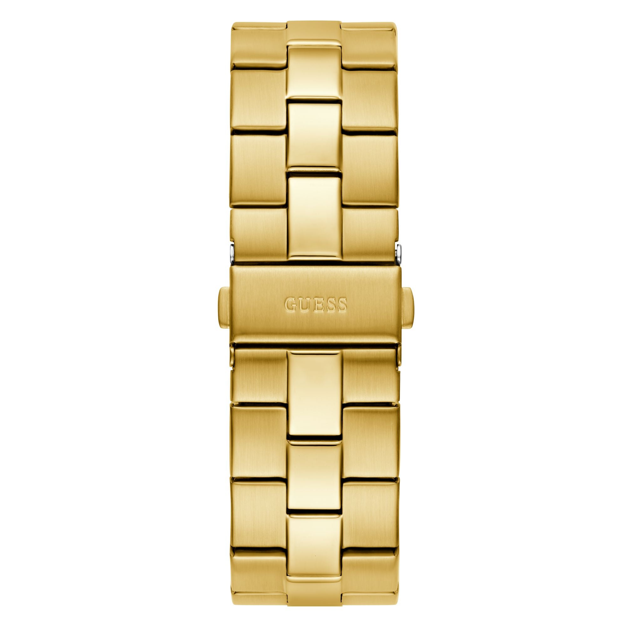 Guess Emperor Champagne Round Dial Quartz Analog Men Watch Watch Guess