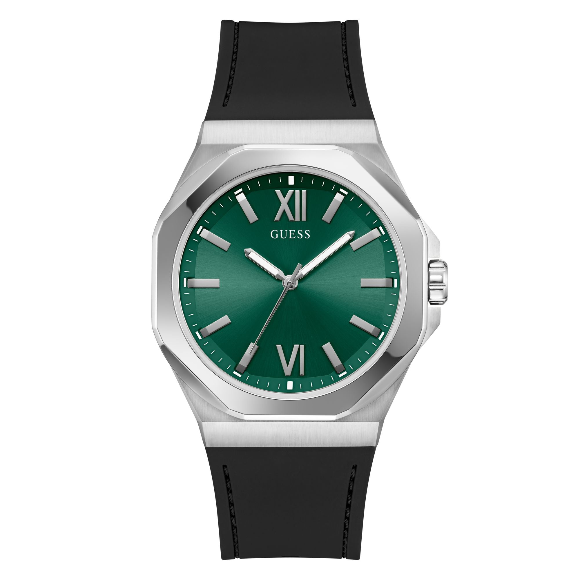 Guess Emperor Green Round Dial Quartz Analog Men Watch