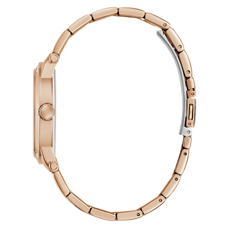 Guess Annette Rose Gold Round Dial Quartz Analog Women Watch Watch Guess