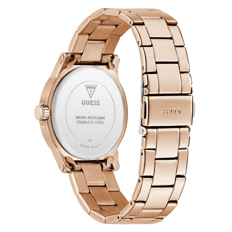 Guess Annette Rose Gold Round Dial Quartz Analog Women Watch Watch Guess