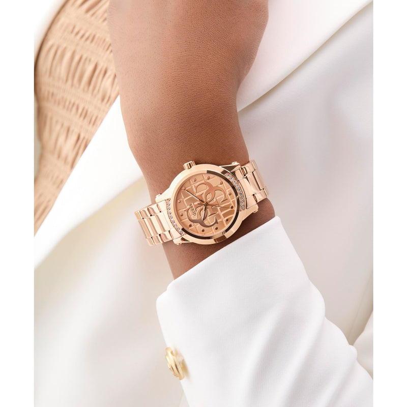 Guess Annette Rose Gold Round Dial Quartz Analog Women Watch Watch Guess