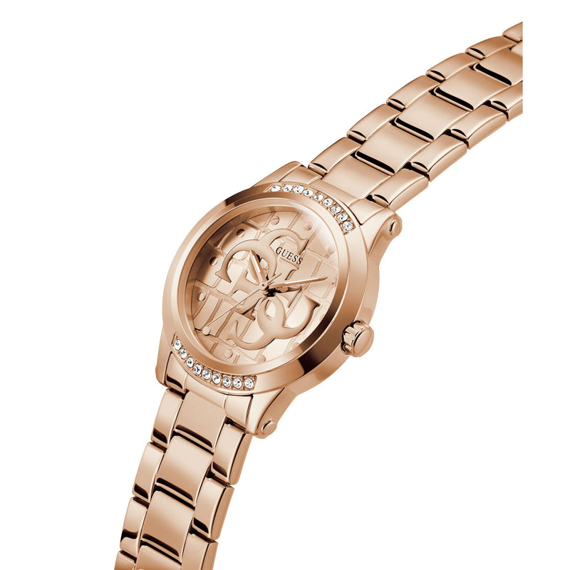 Guess Annette Rose Gold Round Dial Quartz Analog Women Watch Watch Guess