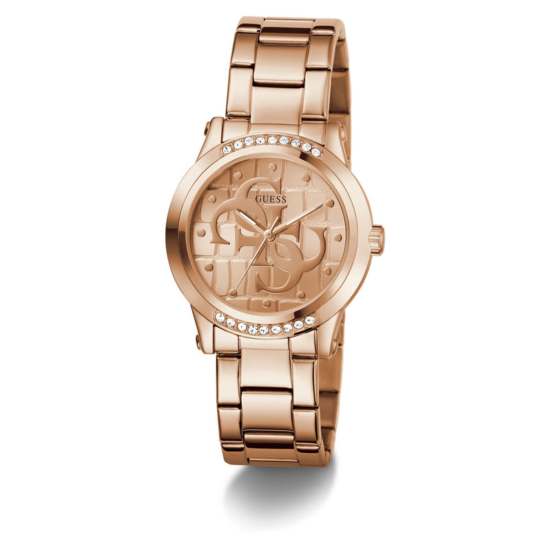 Guess Annette Rose Gold Round Dial Quartz Analog Women Watch Watch Guess