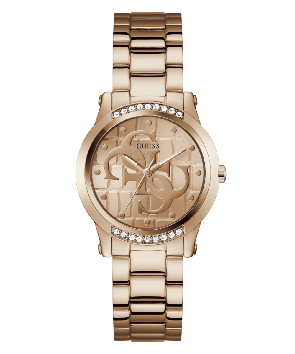 Guess Annette Rose Gold Round Dial Quartz Analog Women Watch