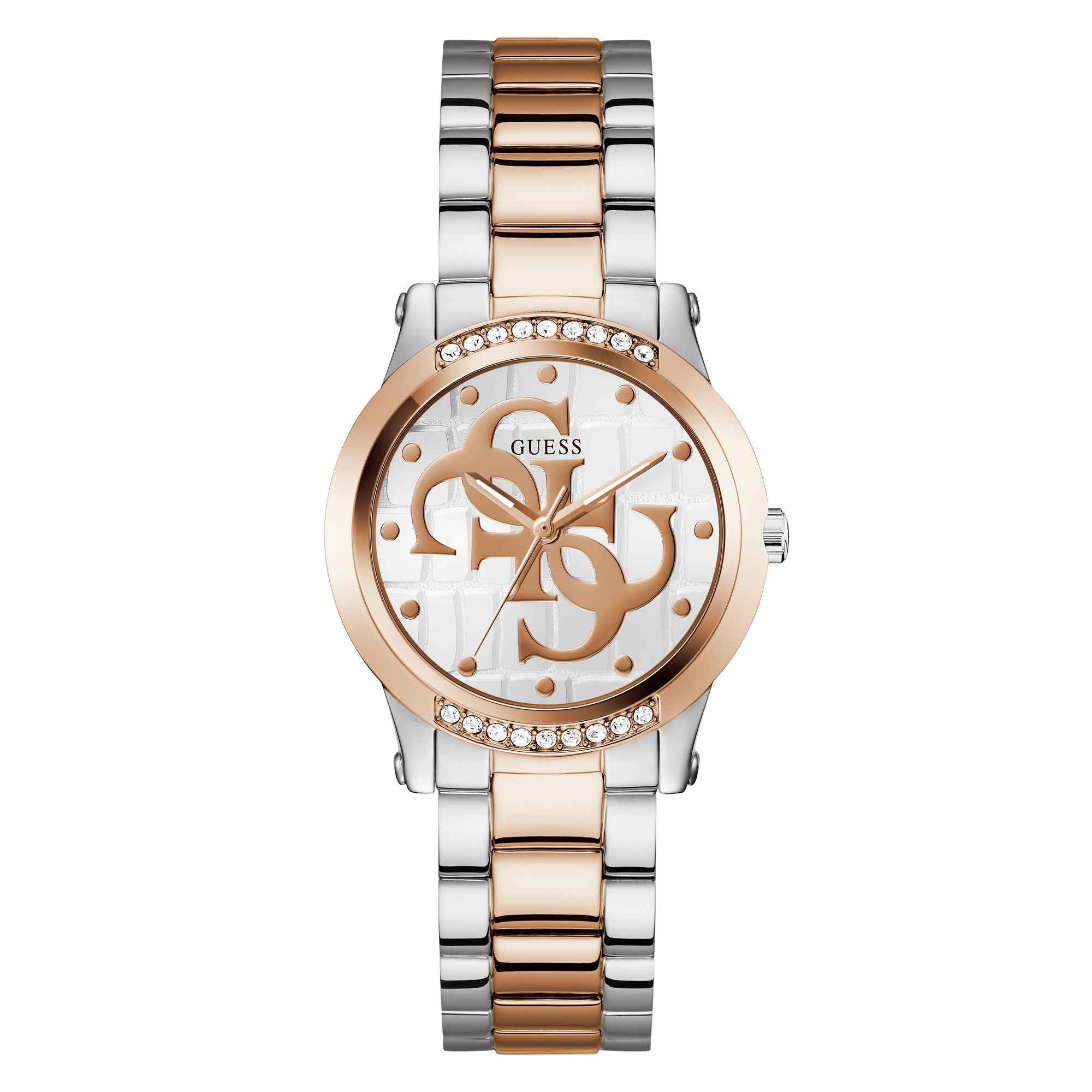 Guess Annette White Round Dial Quartz Analog Women Watch
