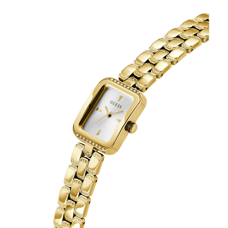 Guess Isla Silver Rectangle Dial Quartz Analog Women Watch Watch Guess