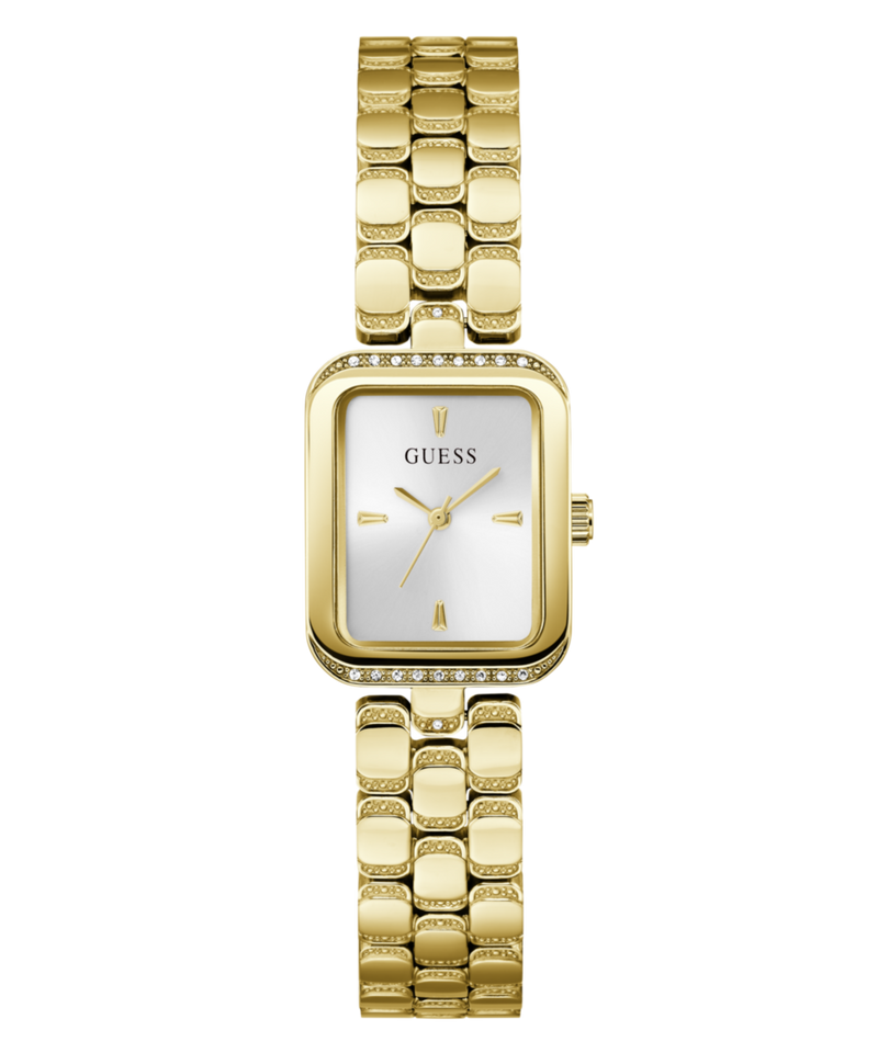 Guess Isla Silver Rectangle Dial Quartz Analog Women Watch Watch Guess