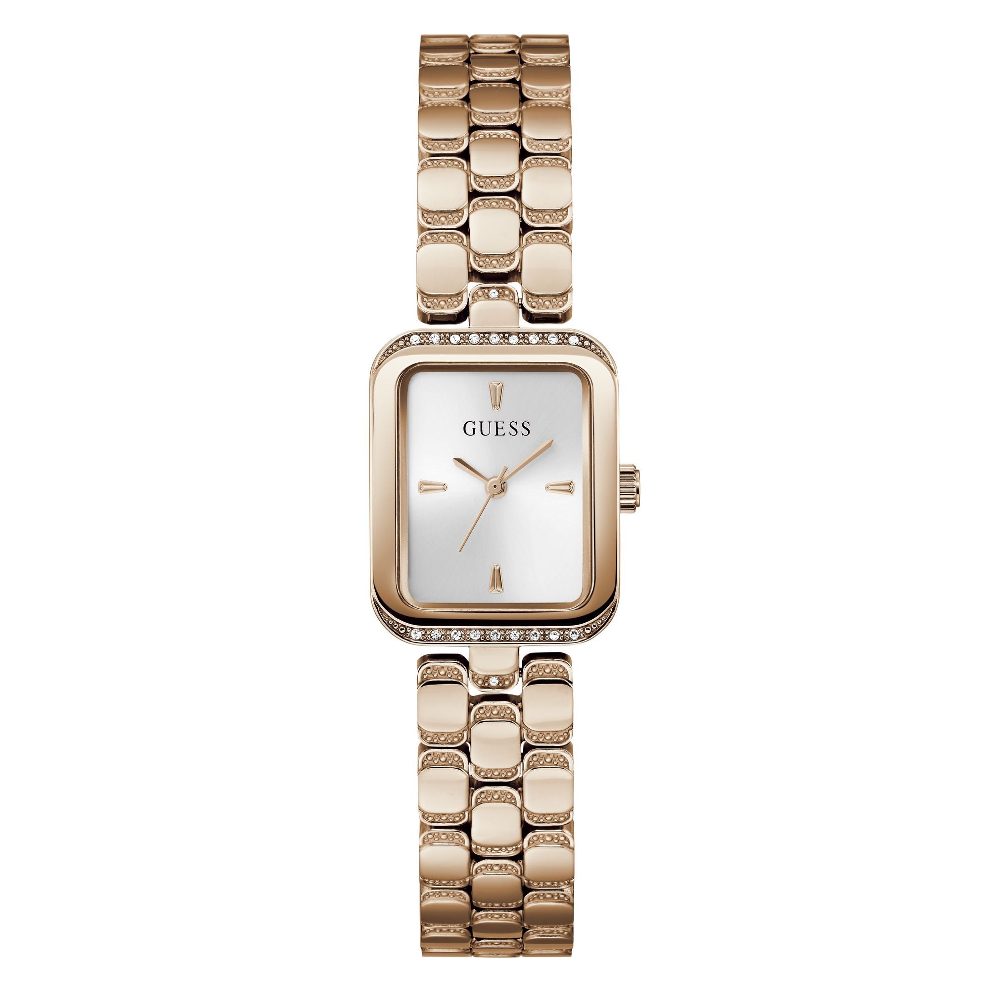 Guess Isla Silver Rectangle Dial Quartz Analog Women Watch