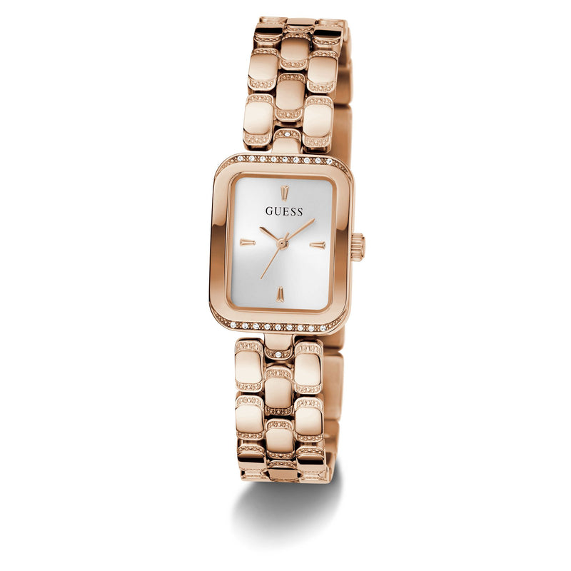 Guess Isla Silver Rectangle Dial Quartz Analog Women Watch Watch Guess