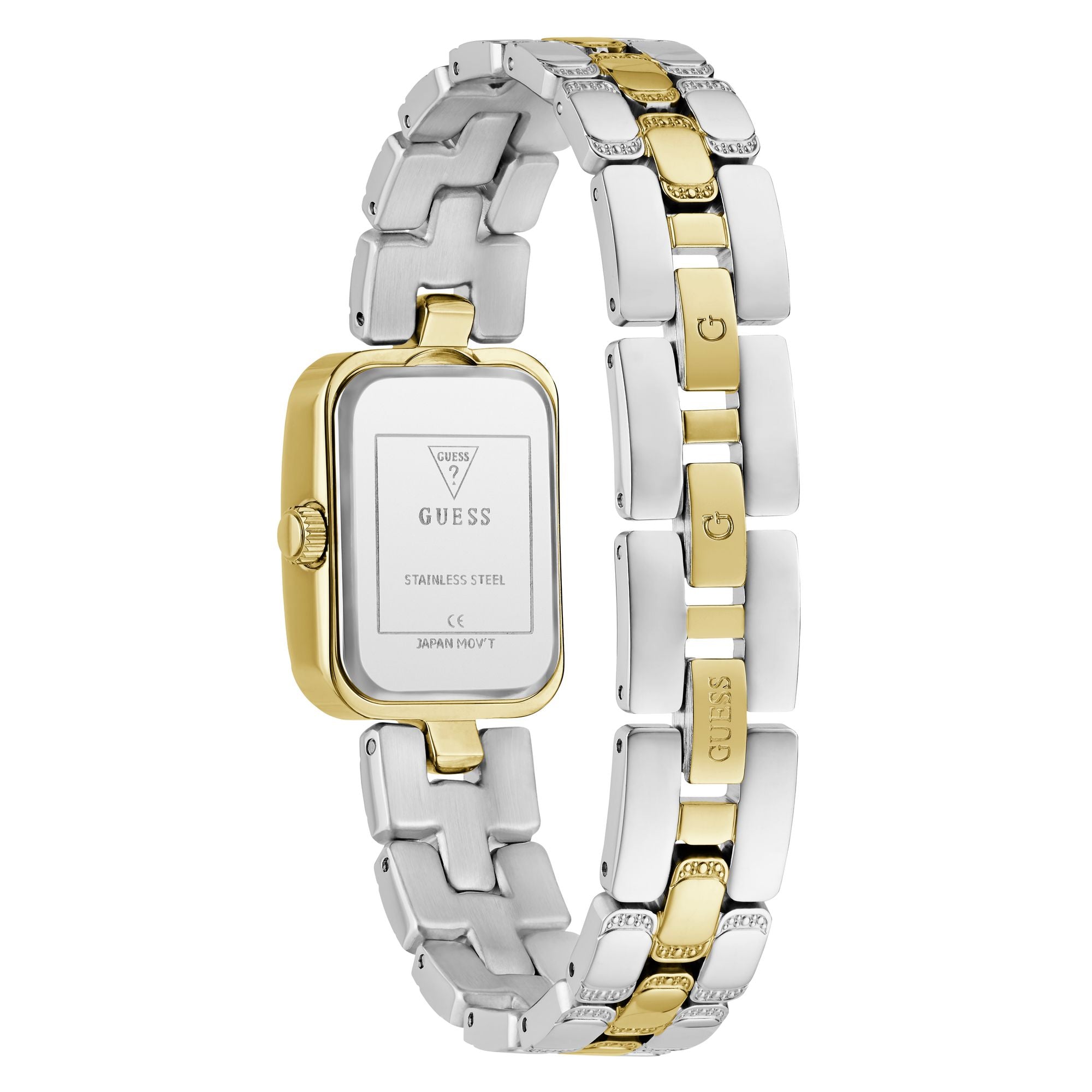Guess Isla Green Rectangle Dial Quartz Analog Women Watch Watch Guess