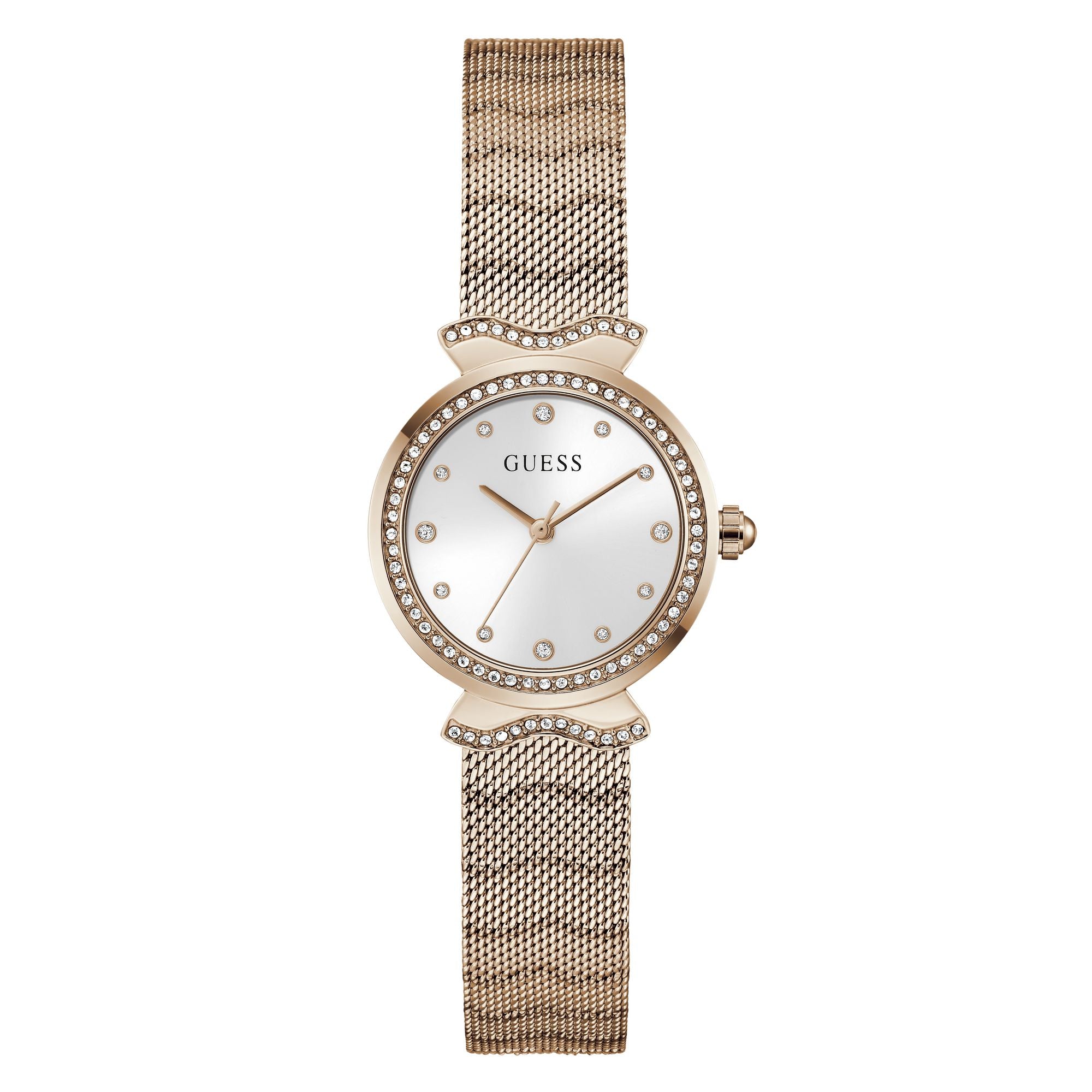 Guess Mermaid White Round Dial Quartz Analog Women Watch Watch Guess