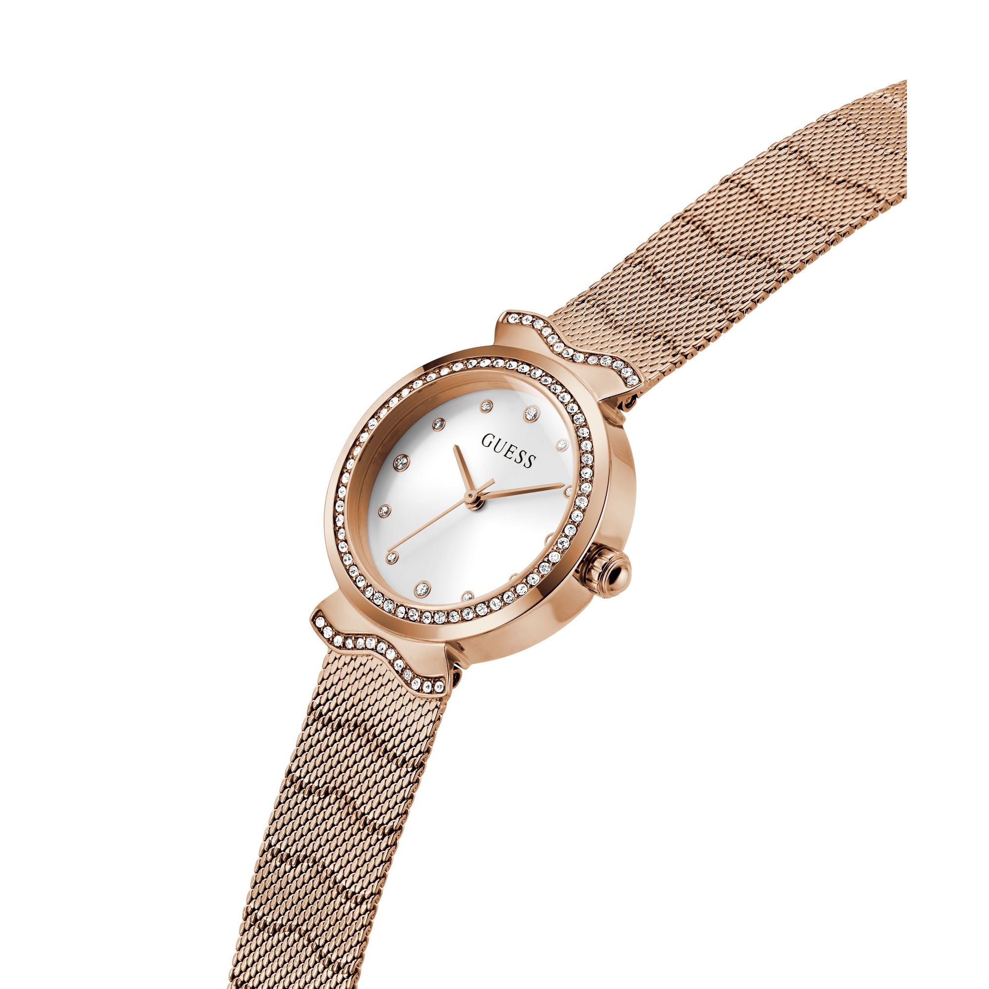 Guess Mermaid White Round Dial Quartz Analog Women Watch