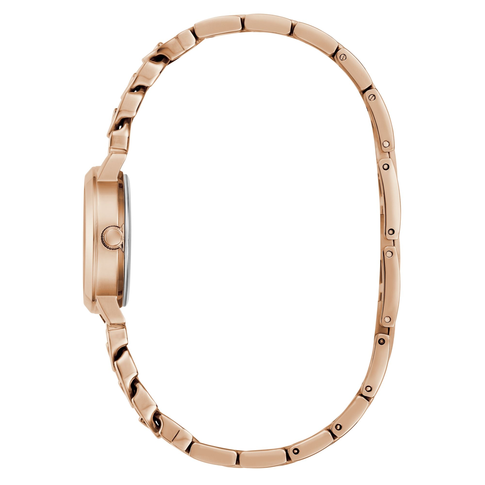 Guess Chime Rose Gold Round Dial Quartz Analog Women Watch