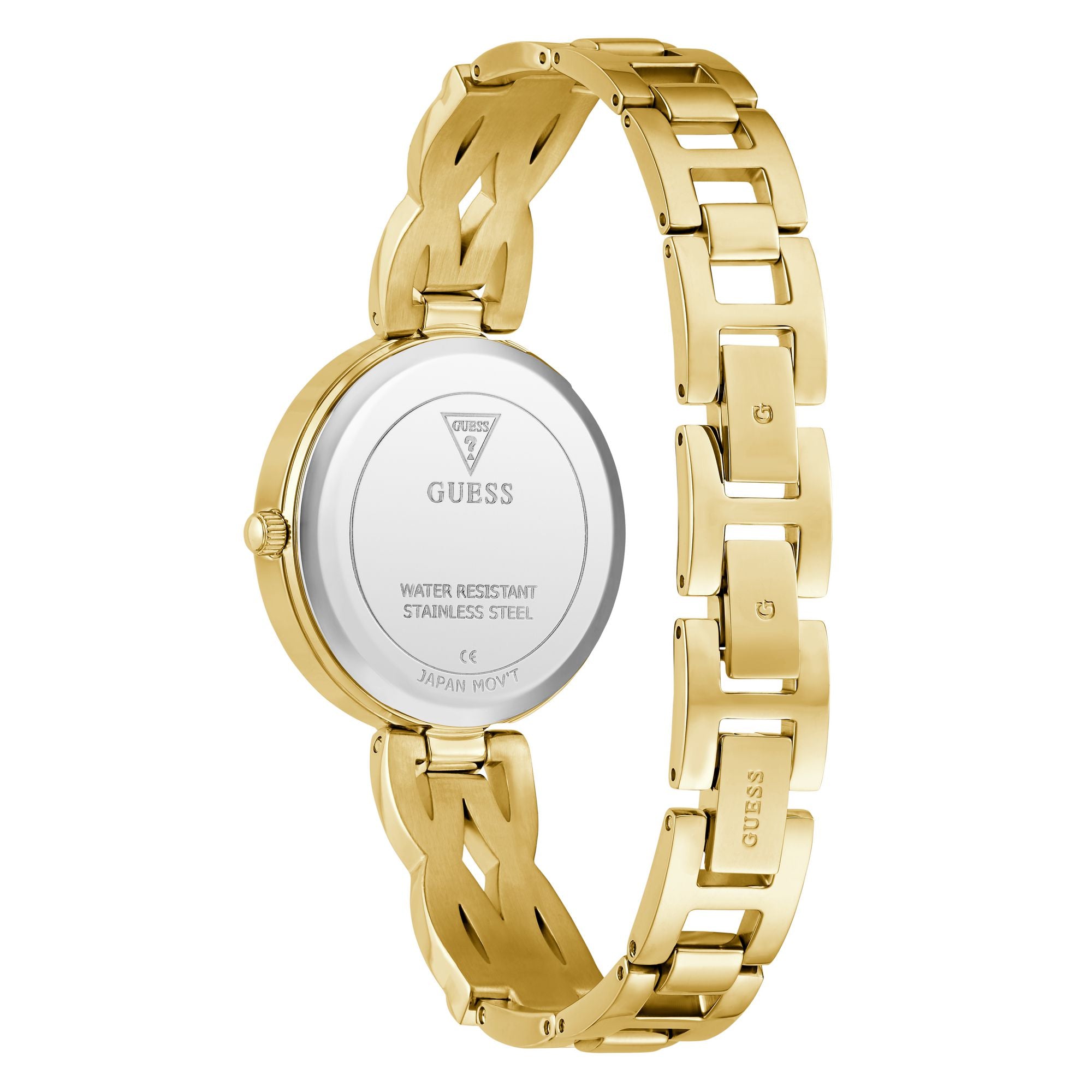Guess Coral Gold Round Dial Quartz Analog Women Watch