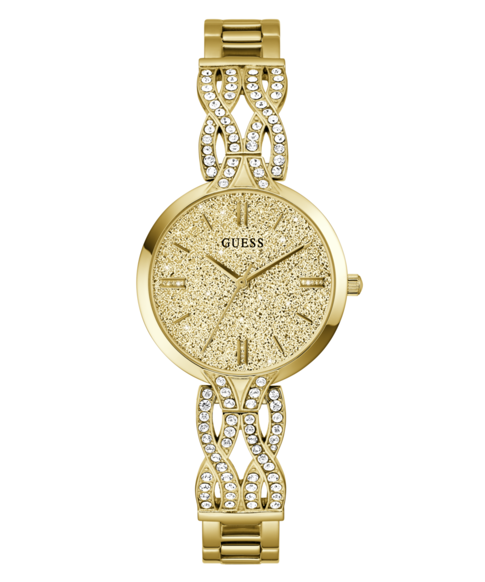 Guess Coral Gold Round Dial Quartz Analog Women Watch