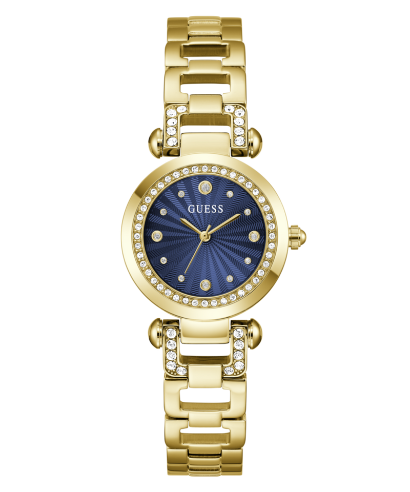 Guess Round 30mm Blue Dial Analog Women Watch - GW0869L6 Watch Guess