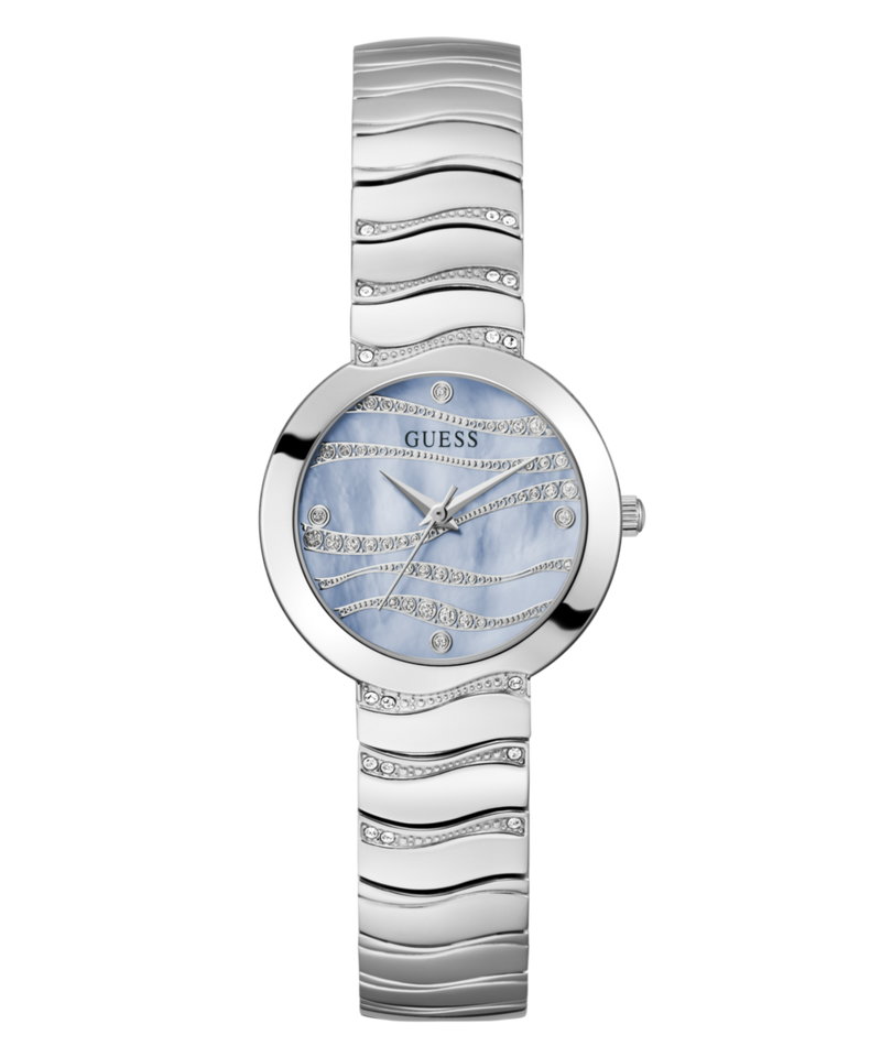 Guess Laguna Blue Round Dial Quartz Analog Women Watch Watch Guess