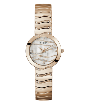 Guess Laguna White Round Dial Quartz Analog Women Watch Watch Guess
