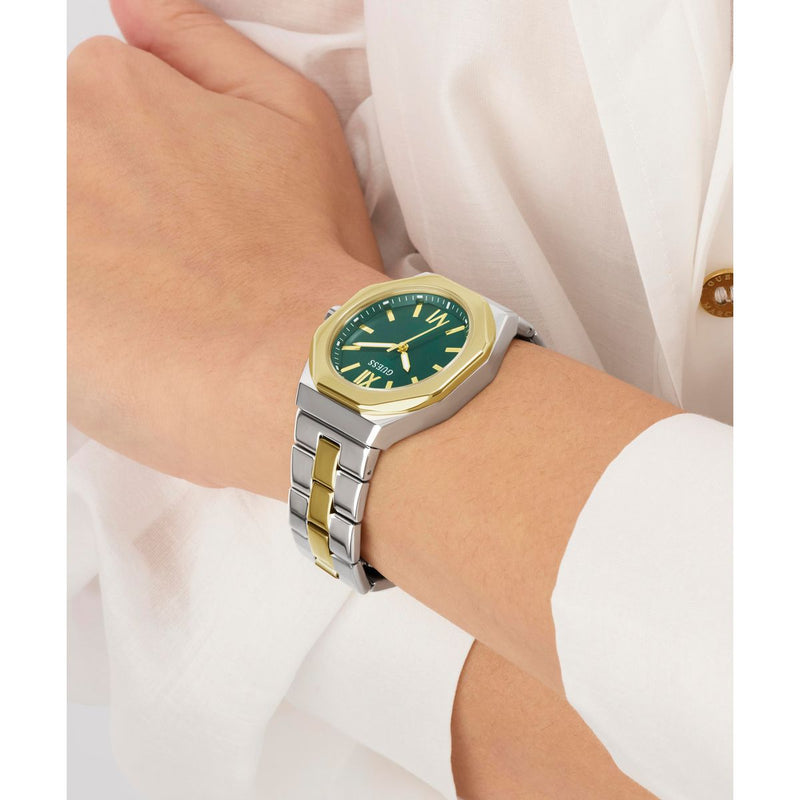 Guess Round 34mm Green Dial Analog Women Watch - GW0873L4 Watch Guess