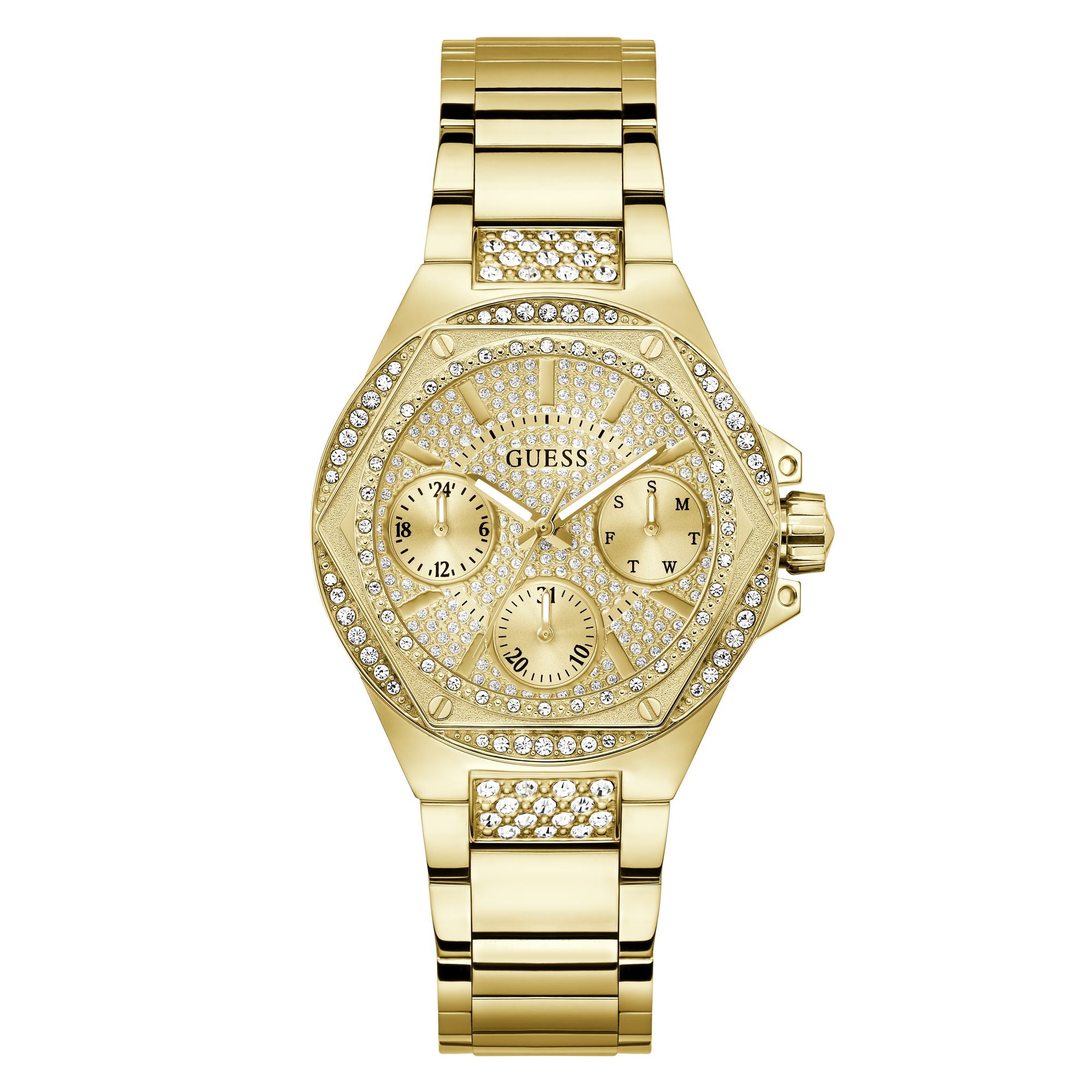 Guess Envy GW0878L2 Champagne Women 38 mm Round Watch