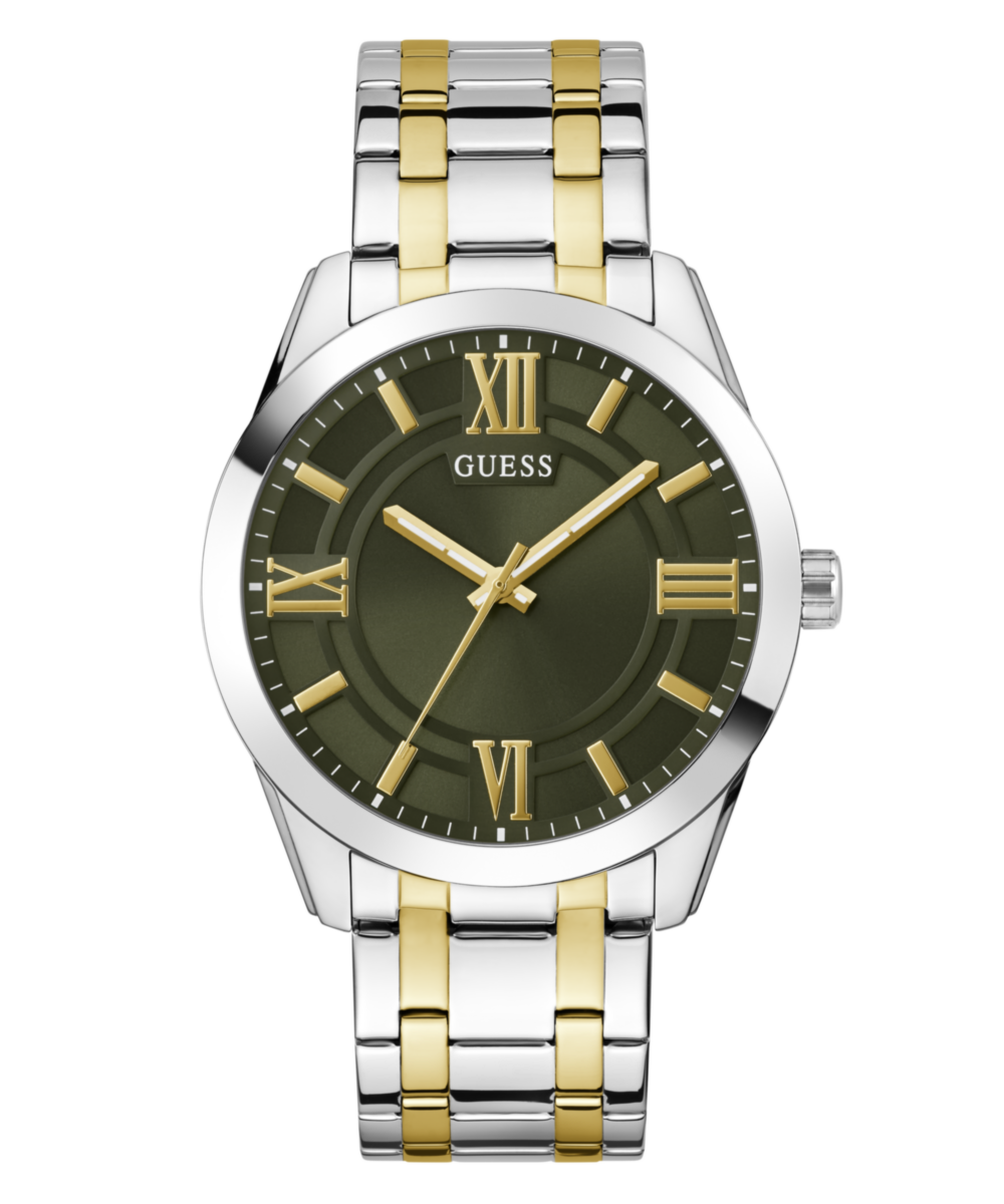 Guess Elliot Green Round Dial Quartz Analog Men Watch