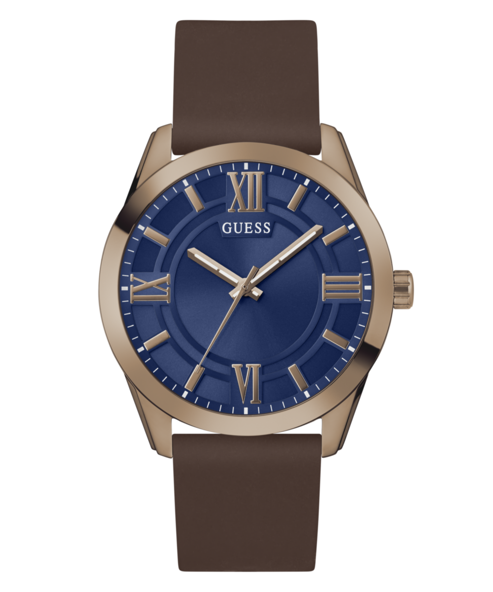 Guess Elliot Blue Round Dial Quartz Analog Men Watch