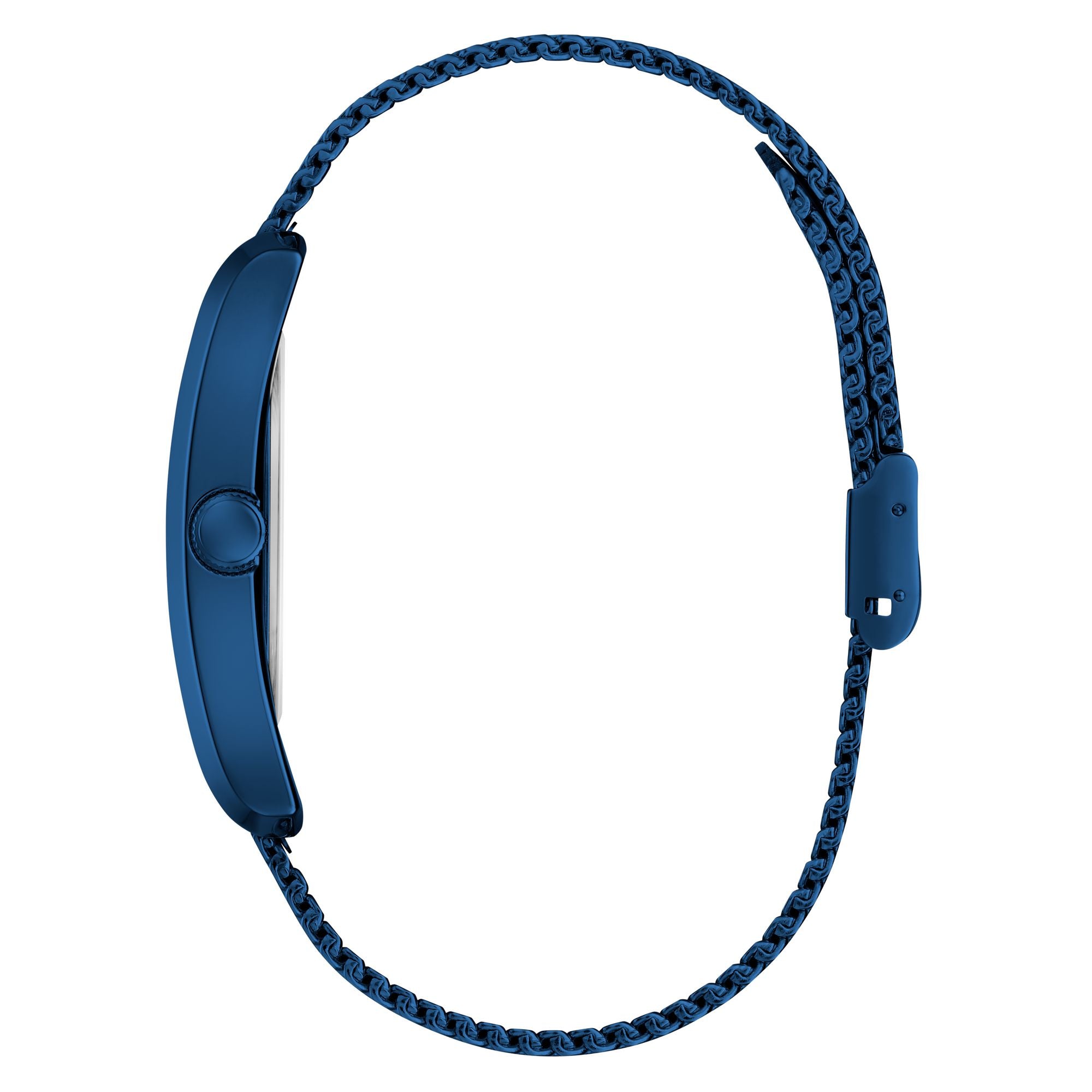 Guess Clyde Blue Rectangle Dial Quartz Analog Men Watch