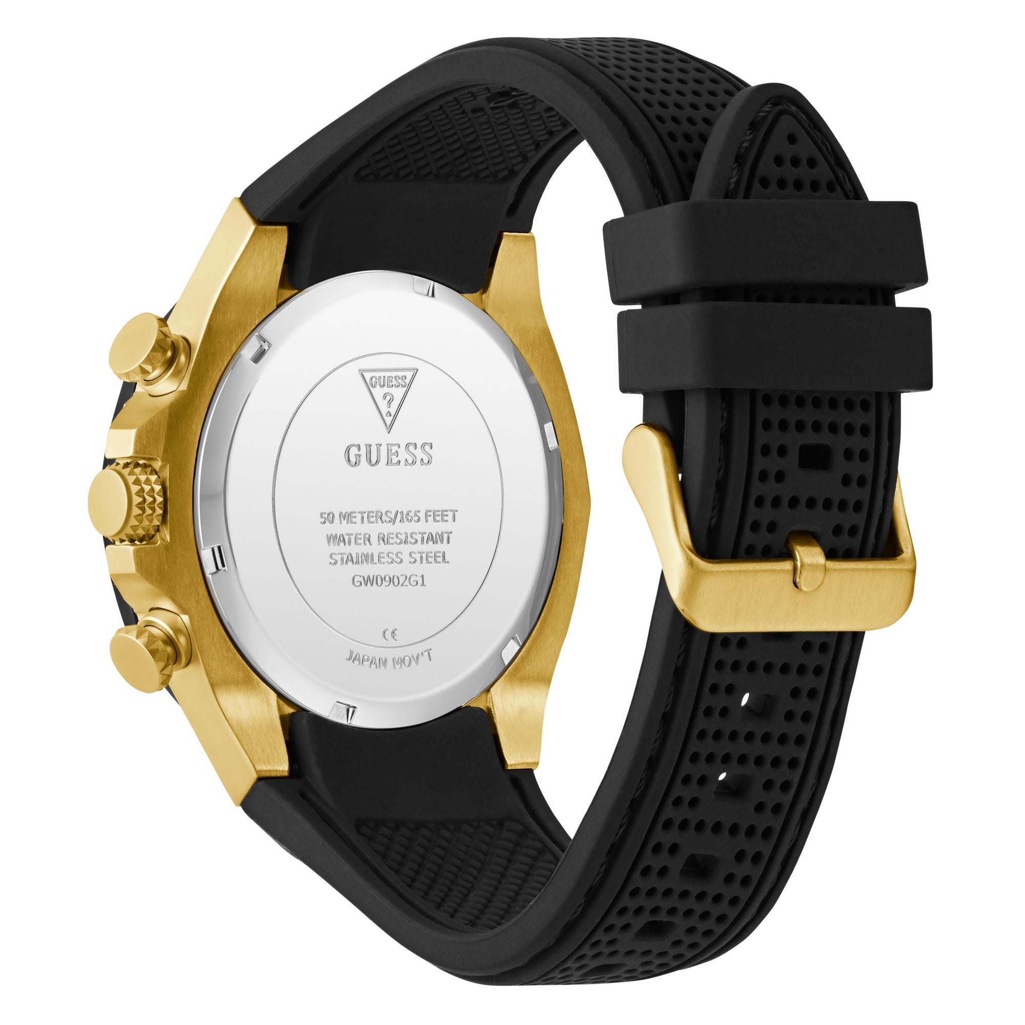 Guess D1 Black Round Dial Quartz Analog Men Watch