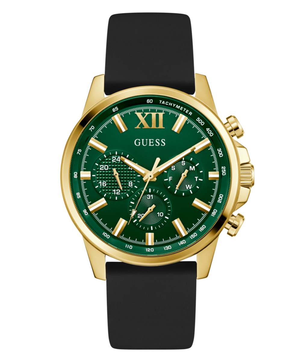 Guess Walker Green Round Dial Quartz Analog Men Watch