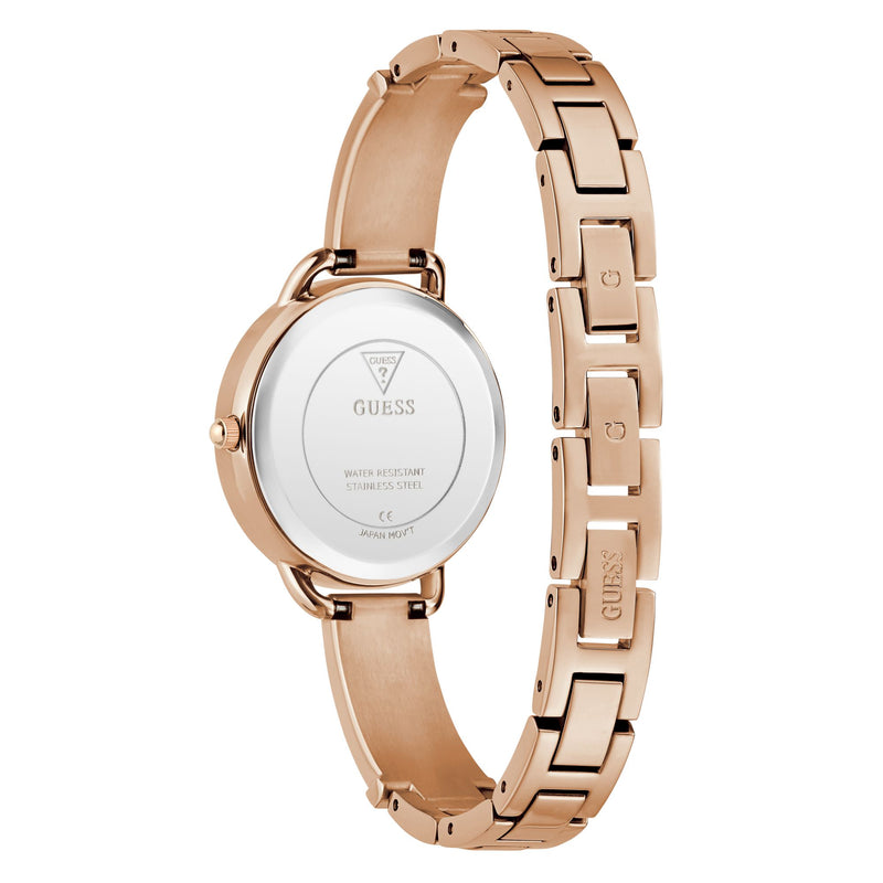Guess Tri Bellini Rose Gold Round Dial Quartz Analog Women Watch Watch Guess