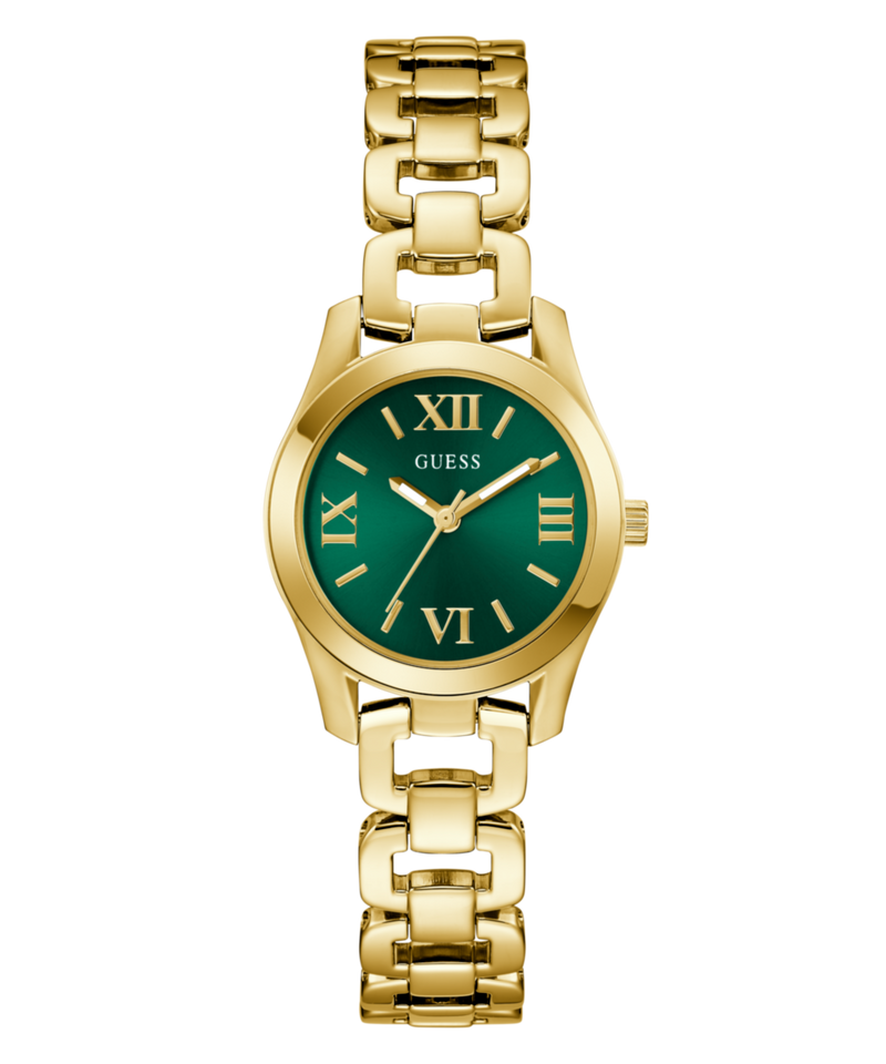 Guess Veda Green Round Quartz Women Watch Watch Guess