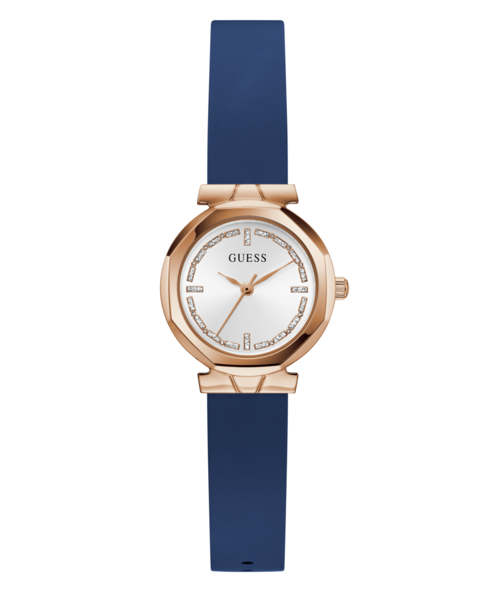 Guess Round 26mm White Dial Analog Women Watch - GW0928L3